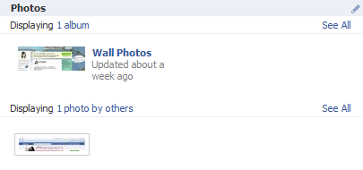 no edit settings if fans had added photo