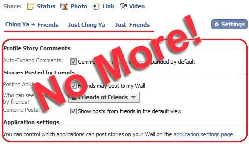 missing wall options in new profile missing wall options in new profile