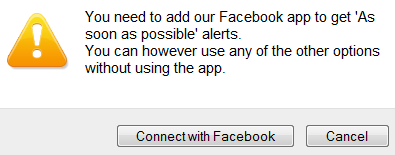 add Hyper Alerts to get immediate email notification for your facebook page