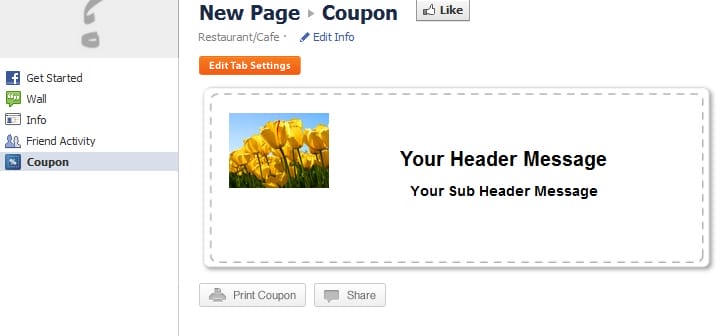 Coupon for Pages