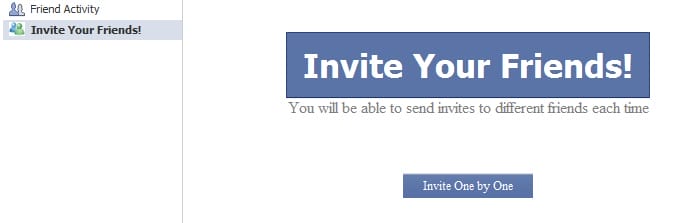 Invite Your Friends Button