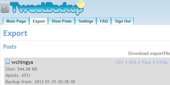 tweetbackup