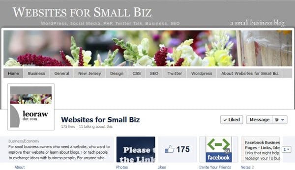 website for small biz