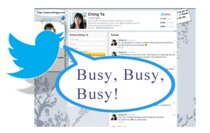 twitter visibility time management