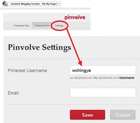 pinvolve settings pinvolve settings