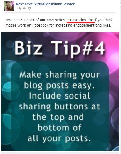 shareable tips with cta