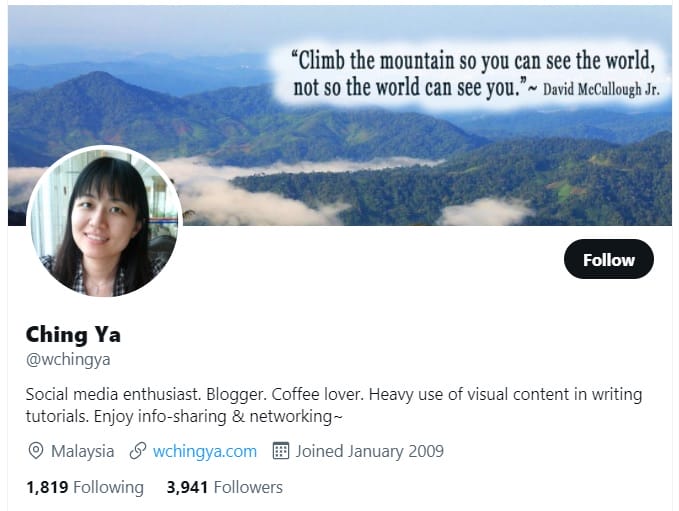 quote twitter header