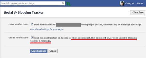 onsite notification facebook onsite notification