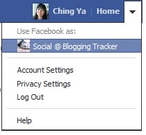 use facebook as your page use facebook as your page