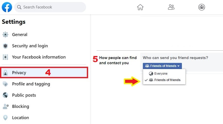 how ppl can find you on facebook