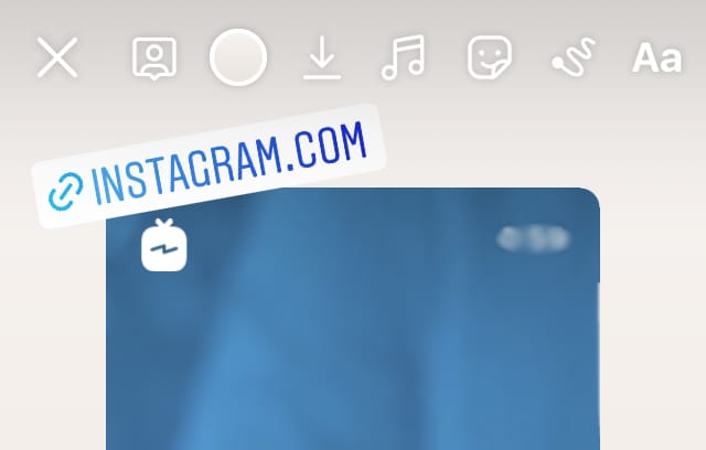 9 IGTV link in Instagram Story