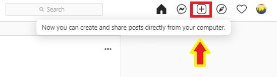 post to instagram from PC