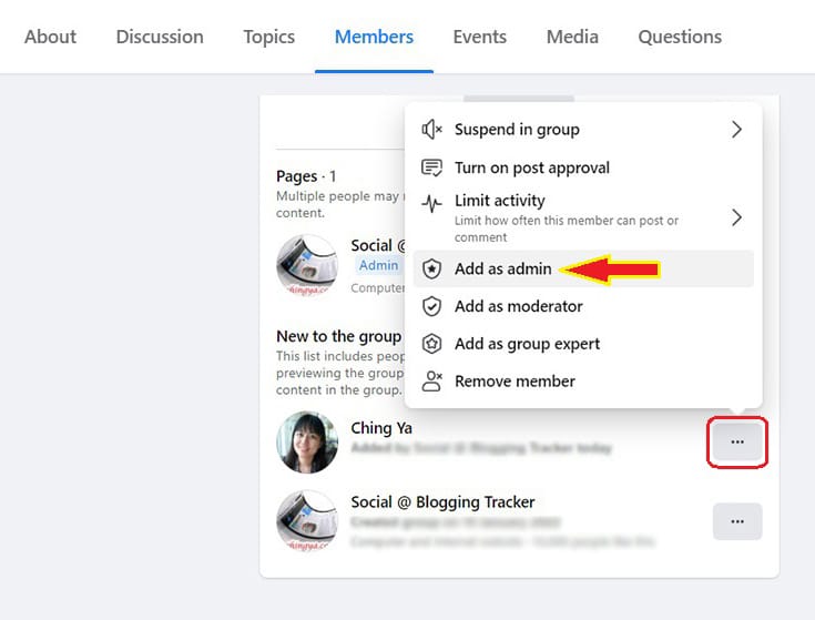 Group Admin, Discussion