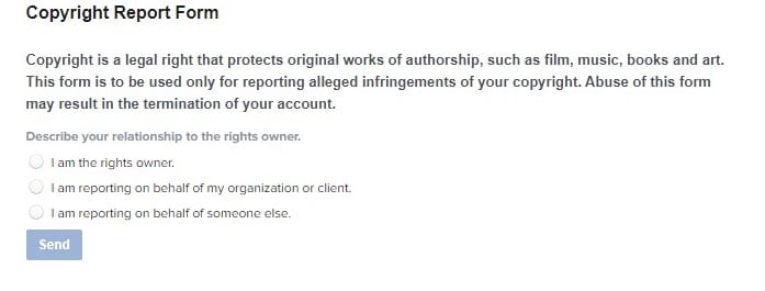 how to report copyright infringement on instagram