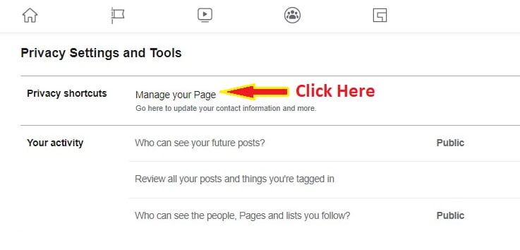 how to change your new page bio